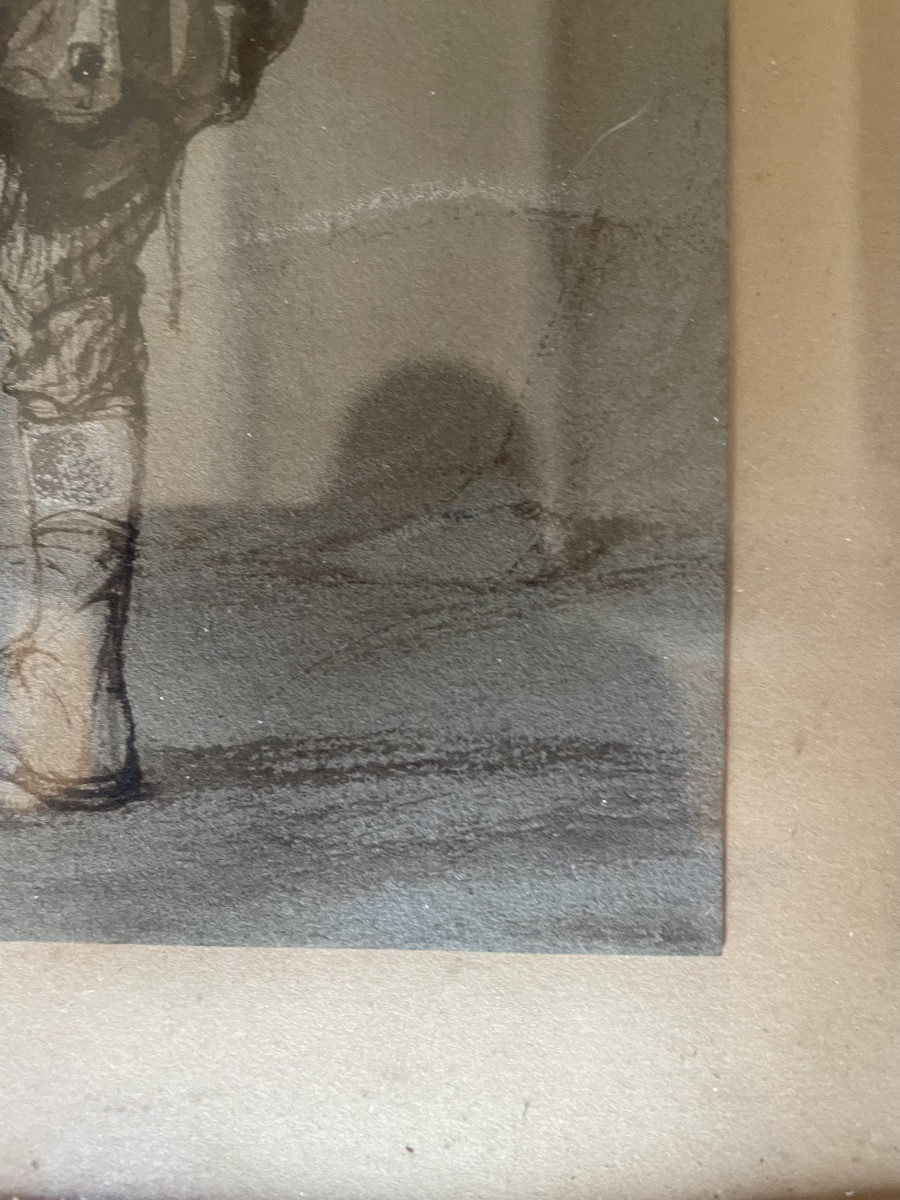 Wash Drawing: The Smuggler -photo-3