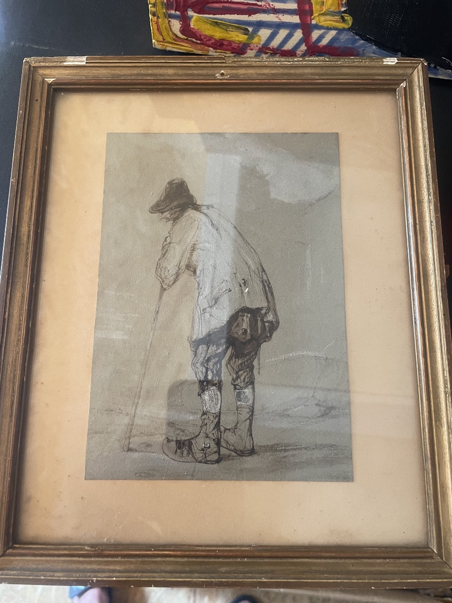 Wash Drawing: The Smuggler -photo-6