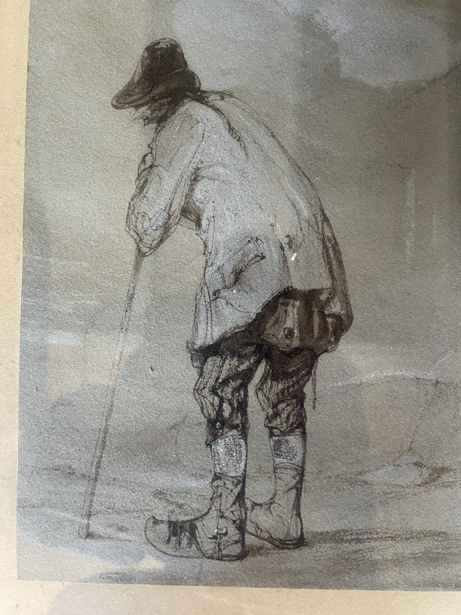 Wash Drawing: The Smuggler 
