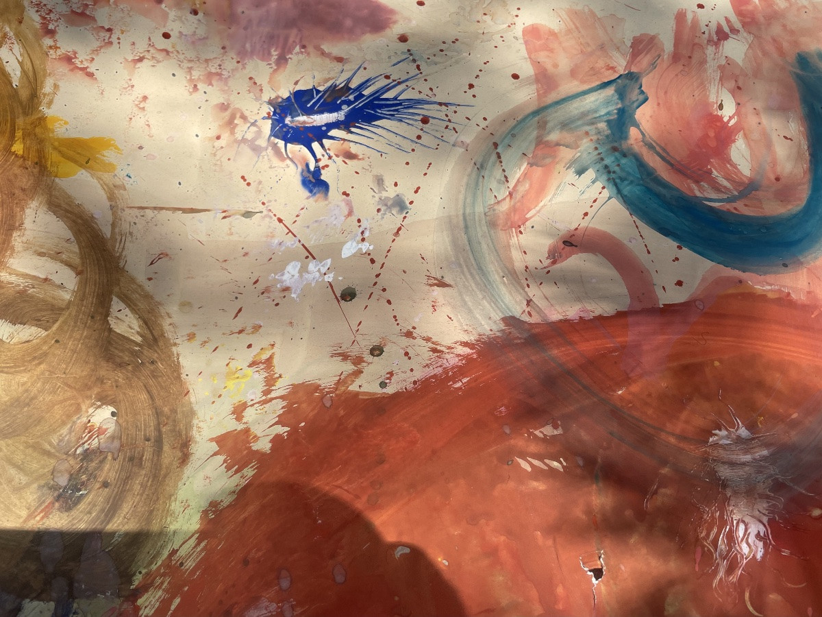 Large Abstract Watercolor -photo-2