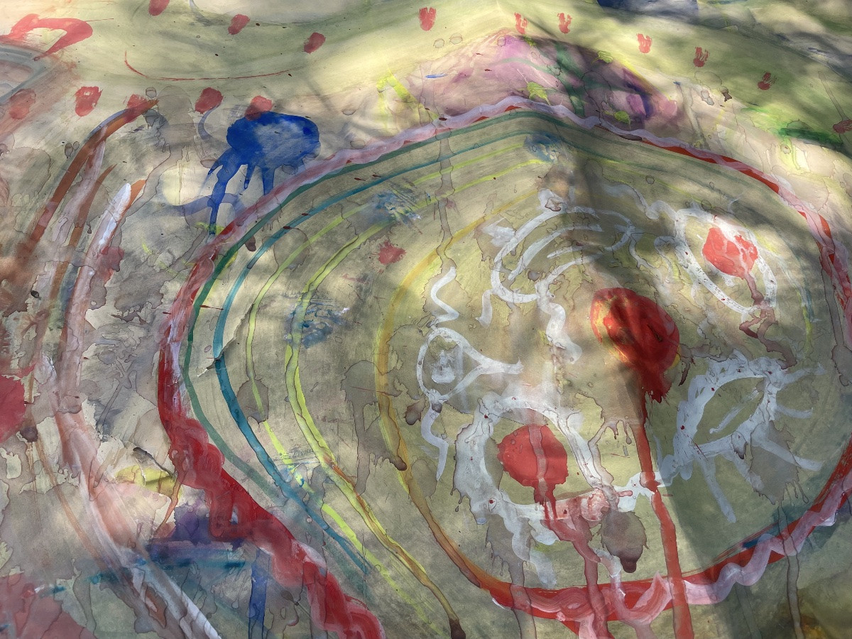 Large Abstract Watercolor -photo-2