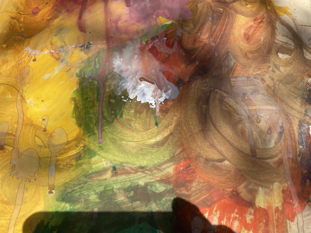 Large Abstract Watercolor -photo-6