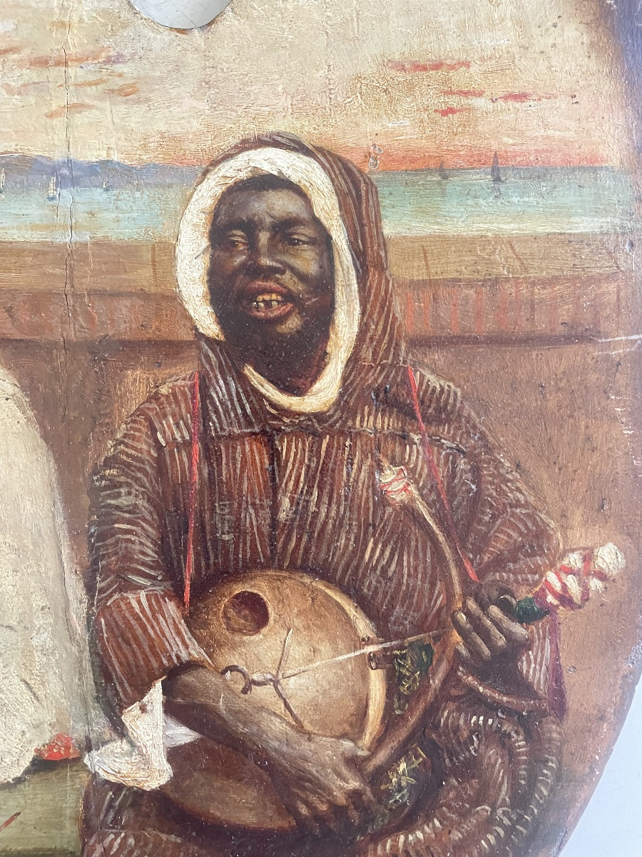 Palette de peintre orientaliste -photo-2
