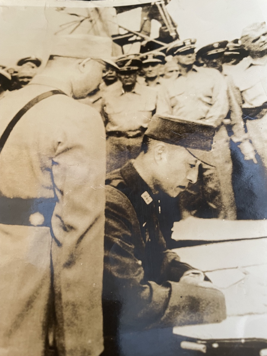 Photo Of The Surrender Of Japan In 1945 