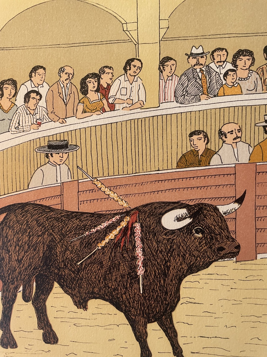 Lithograph By Vincent Haddelsey -photo-2