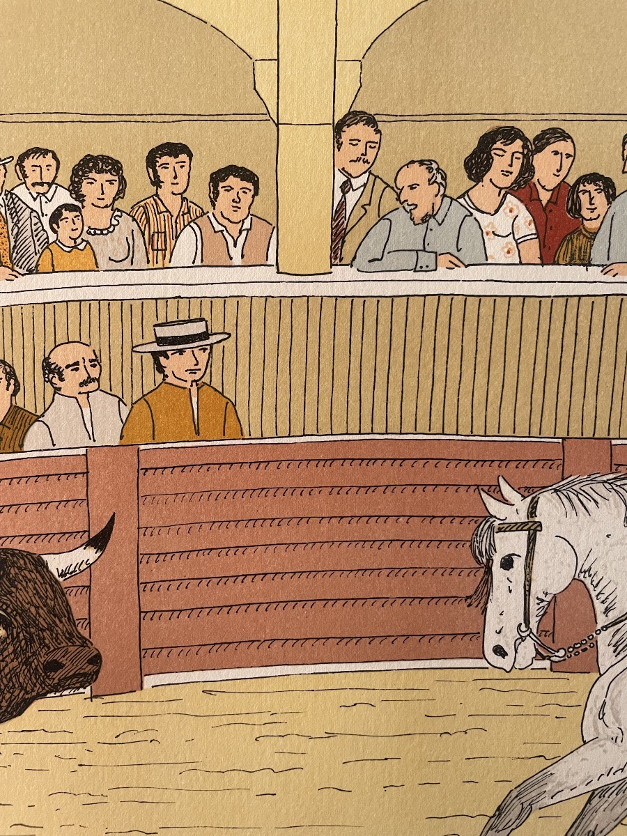 Lithograph By Vincent Haddelsey -photo-3