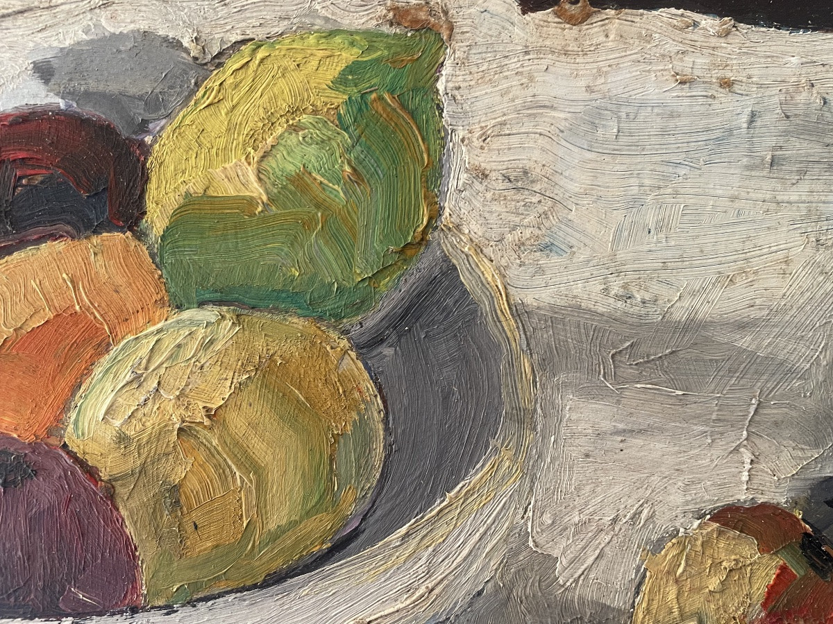 Nature morte aux citrons et fruits -photo-2