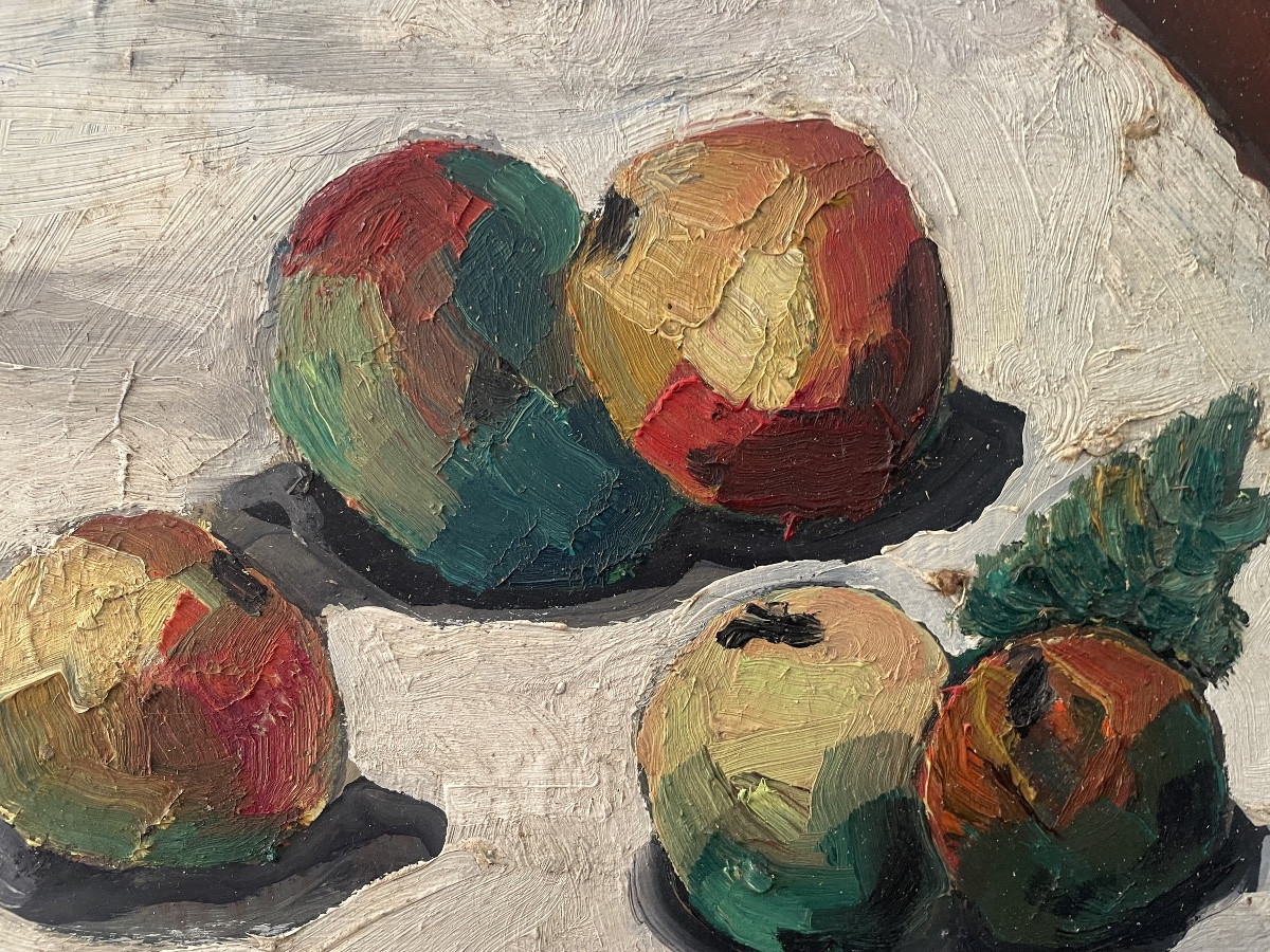 Nature morte aux citrons et fruits -photo-3
