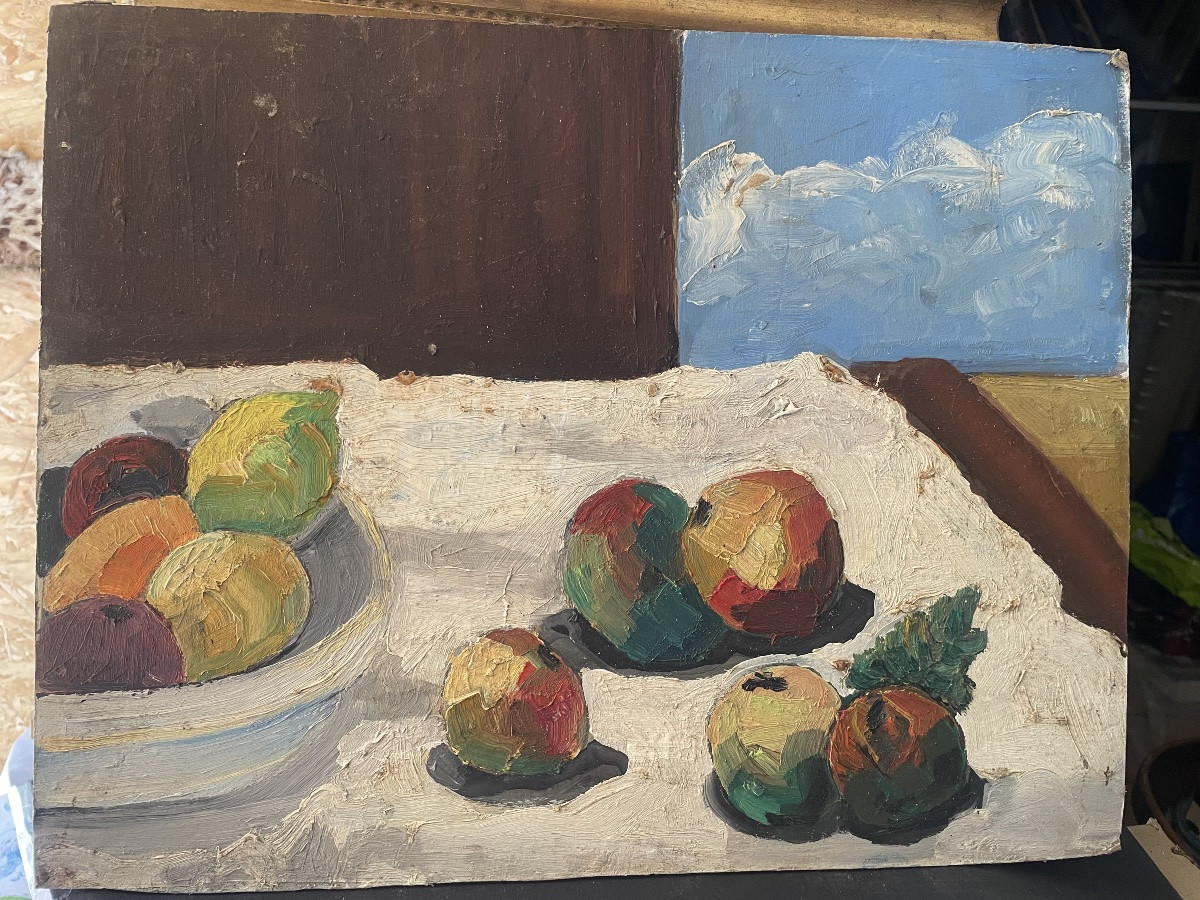 Nature morte aux citrons et fruits -photo-6