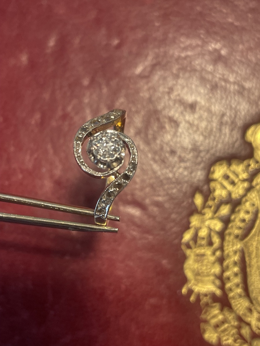 Bague or et diamant -photo-4
