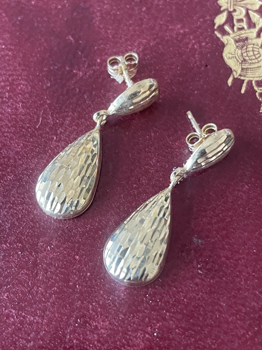 Paire de boucles d’oreilles or -photo-7