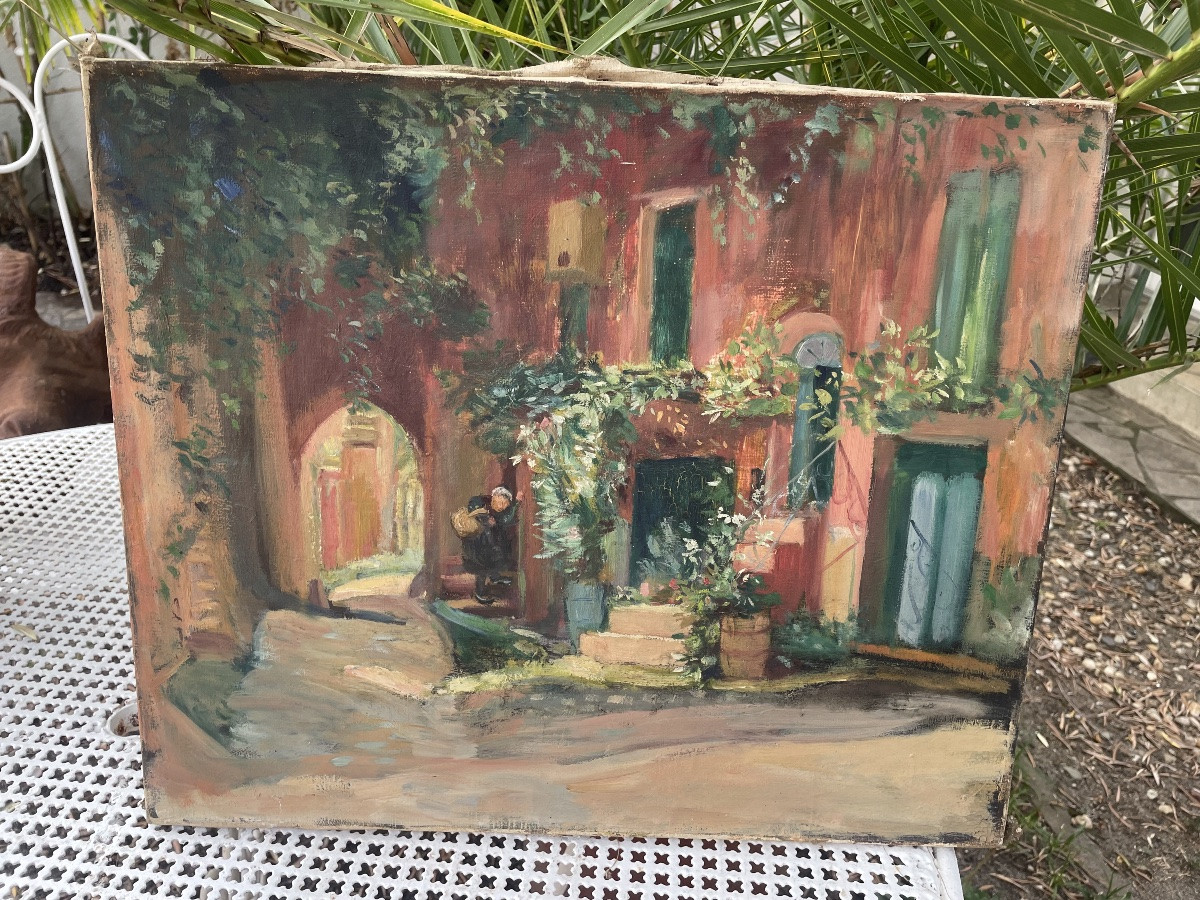 Ruelle de Village méditerranéen -photo-1