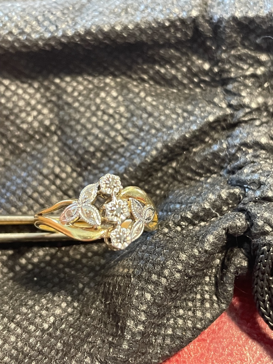 Gold And Pink Diamond Ring 