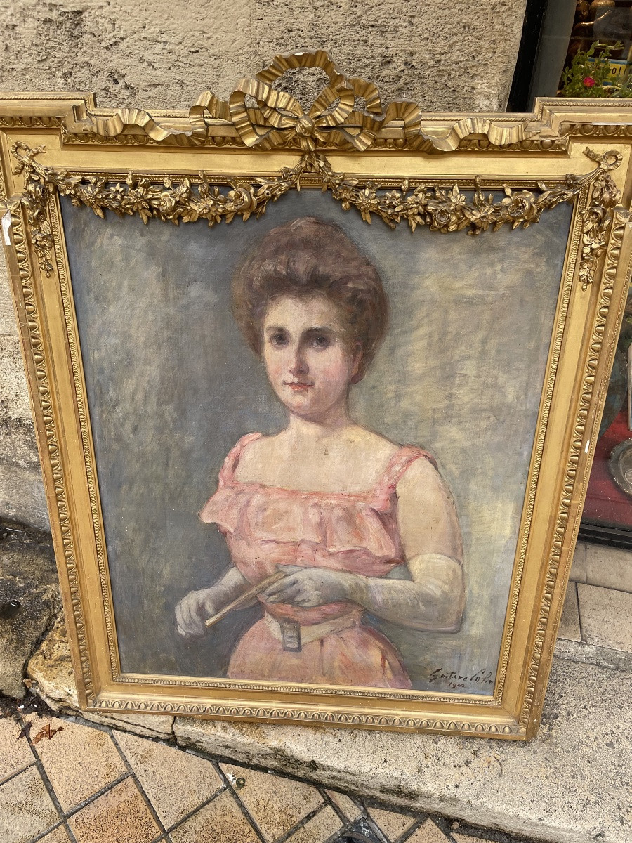 Young Daughter Of Gustave Colin -photo-3