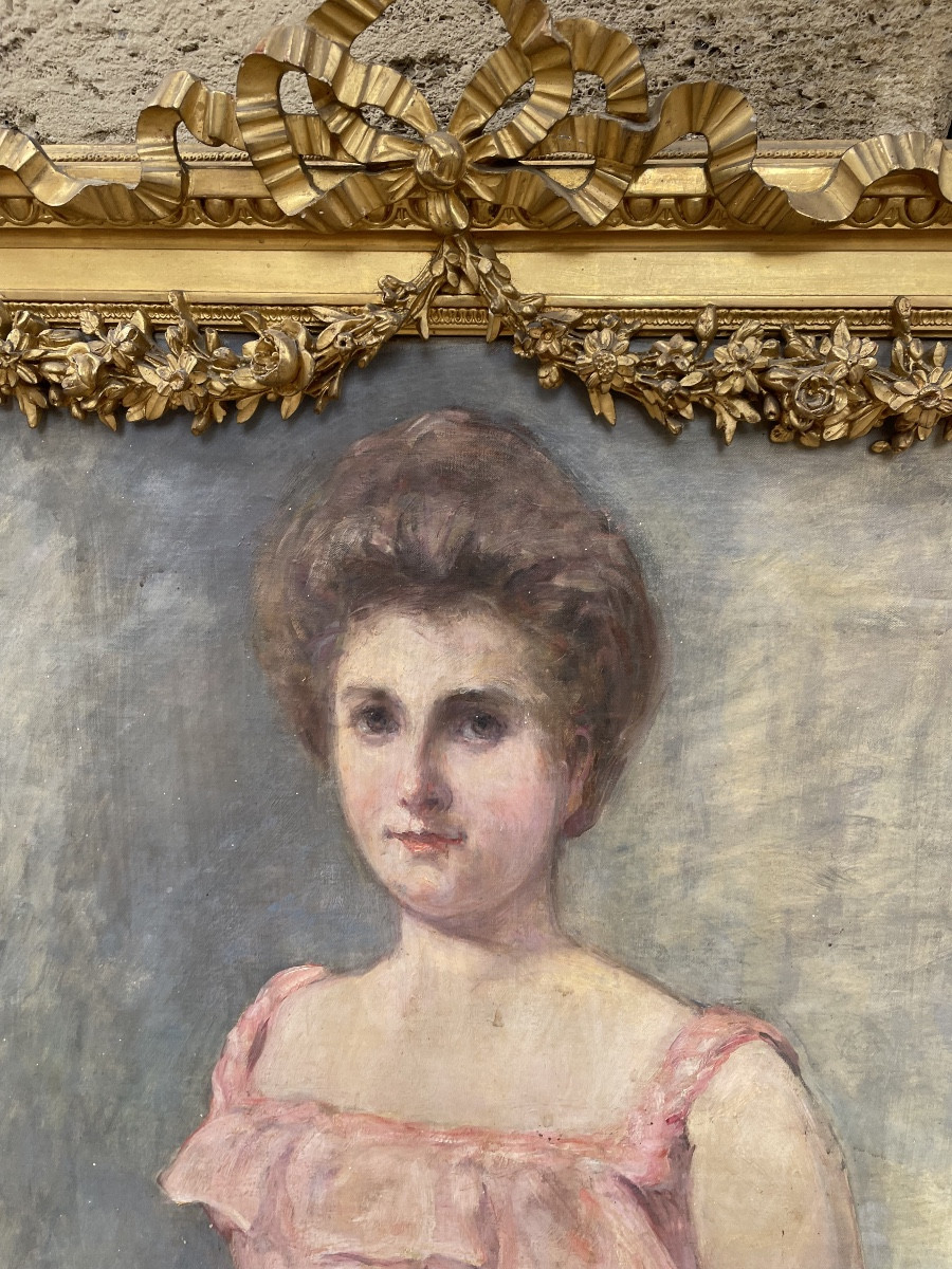 Young Daughter Of Gustave Colin 