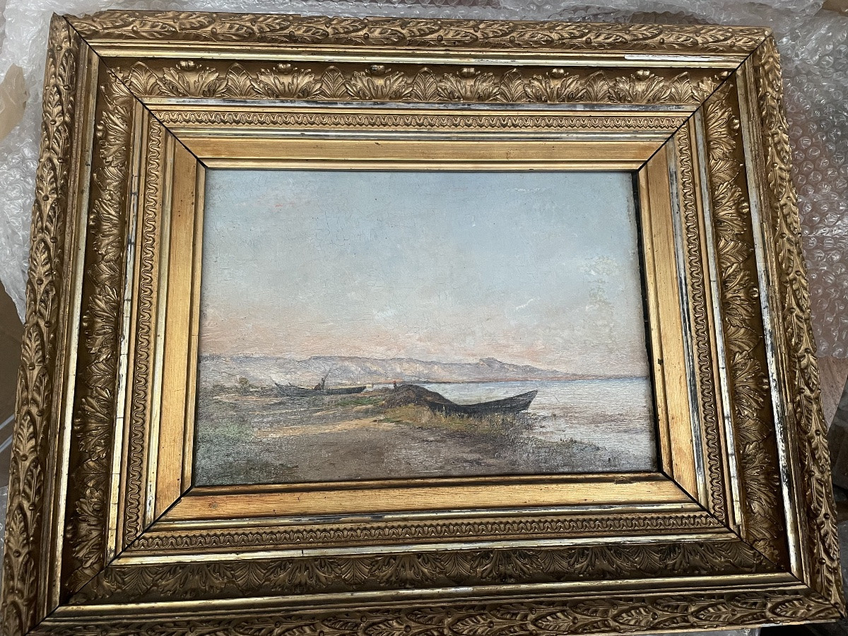 Fishing Boats On The Shore -photo-1