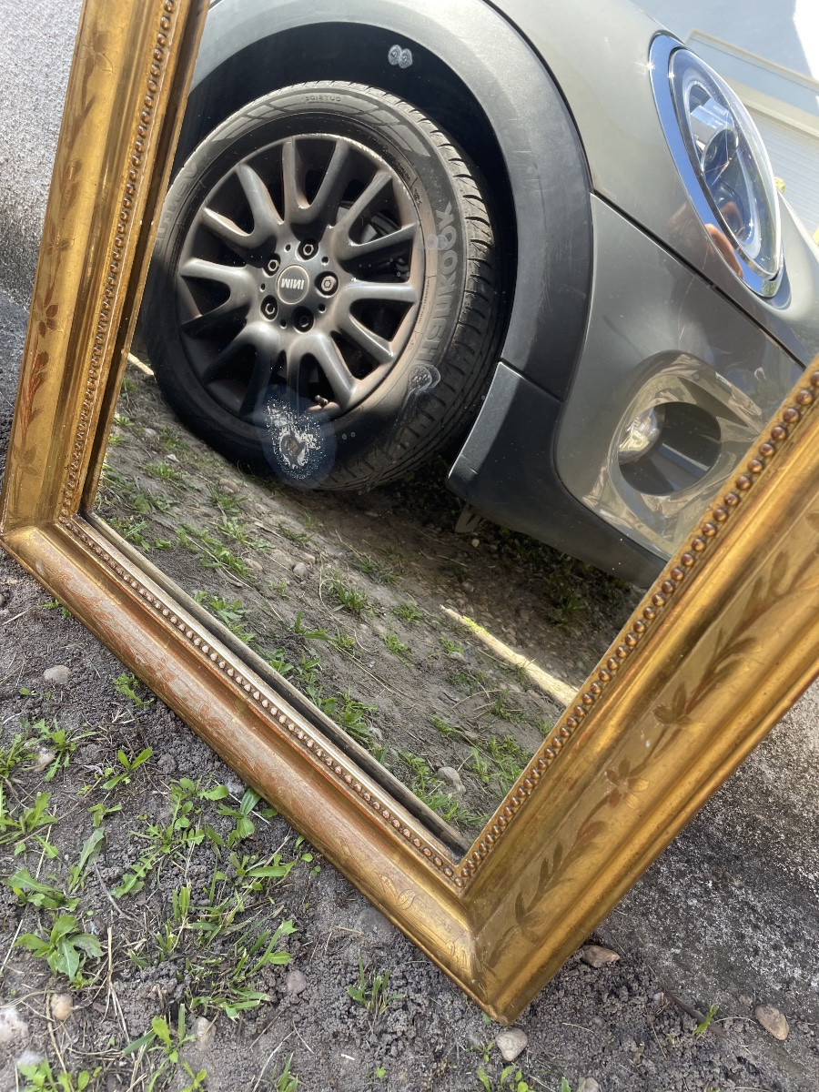 Louis Philippe Gilded Mirror -photo-3