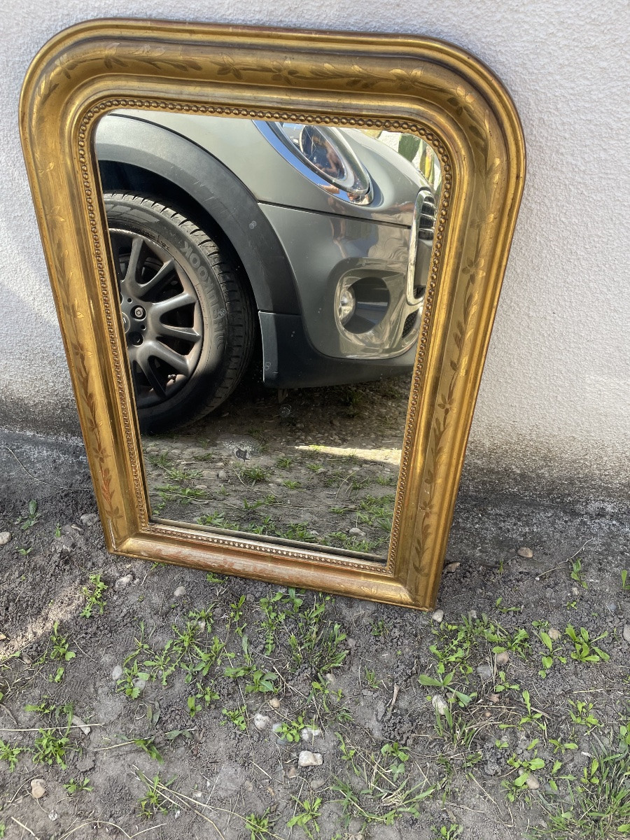 Louis Philippe Gilded Mirror -photo-1