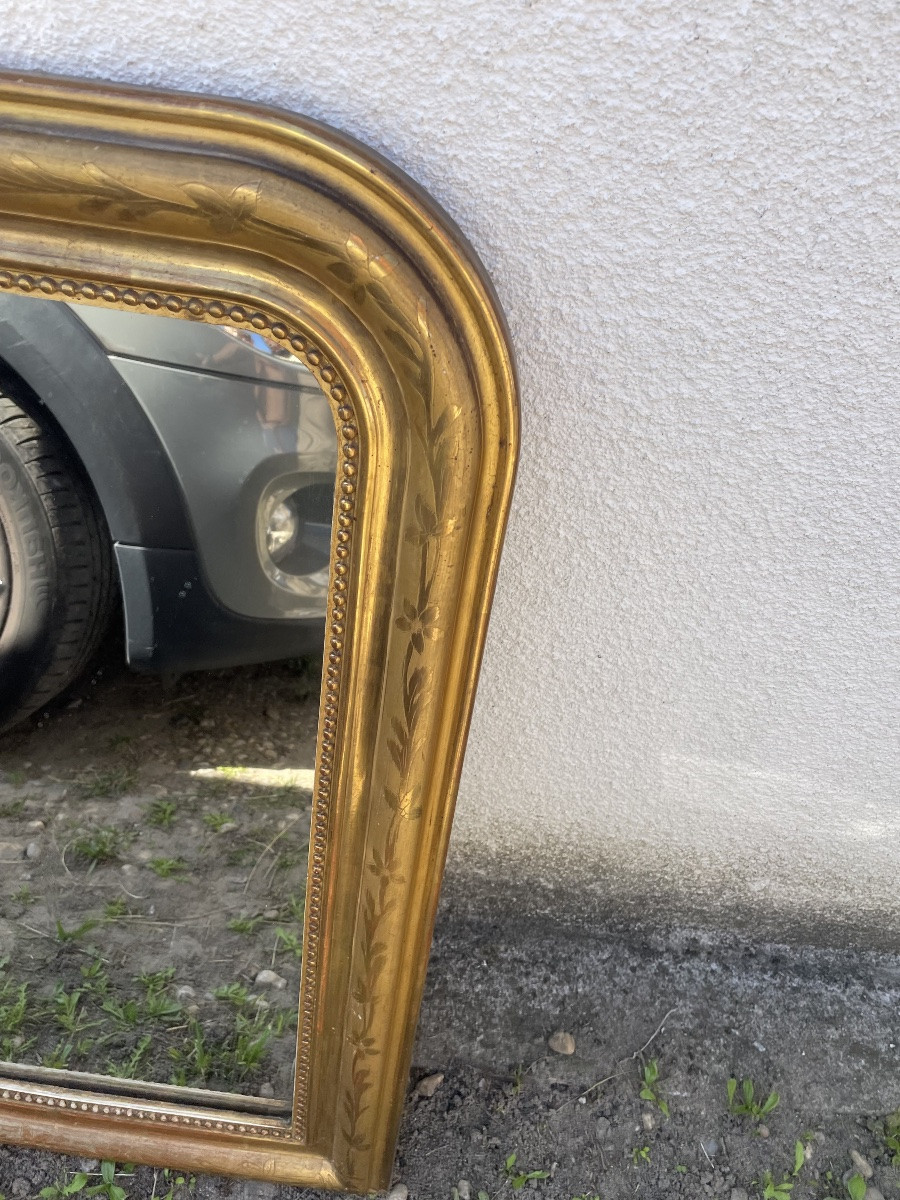 Louis Philippe Gilded Mirror -photo-6