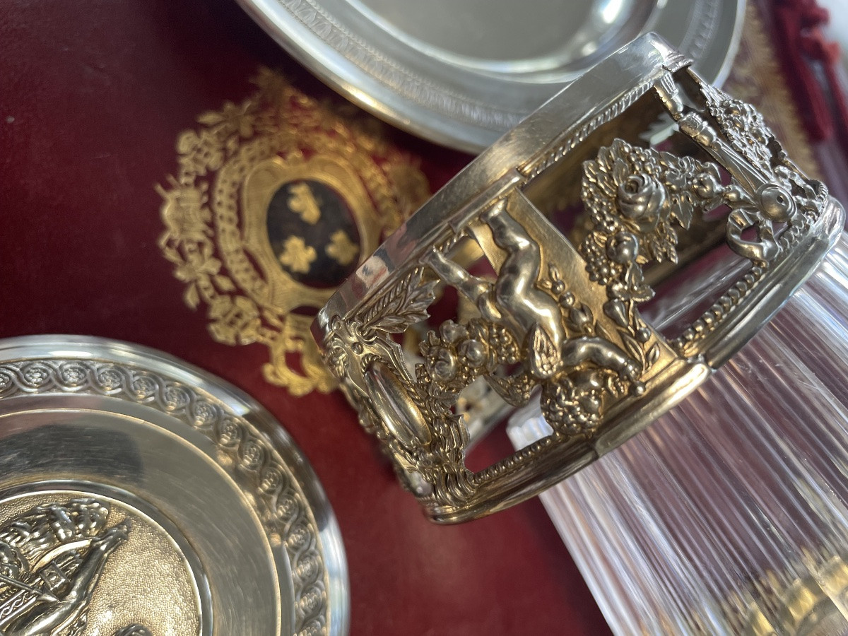 Sucrier argent aux angelots -photo-5