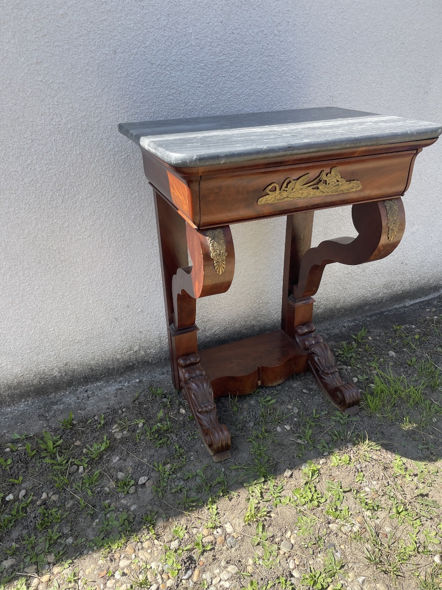 Petite console d’époque restauration -photo-4