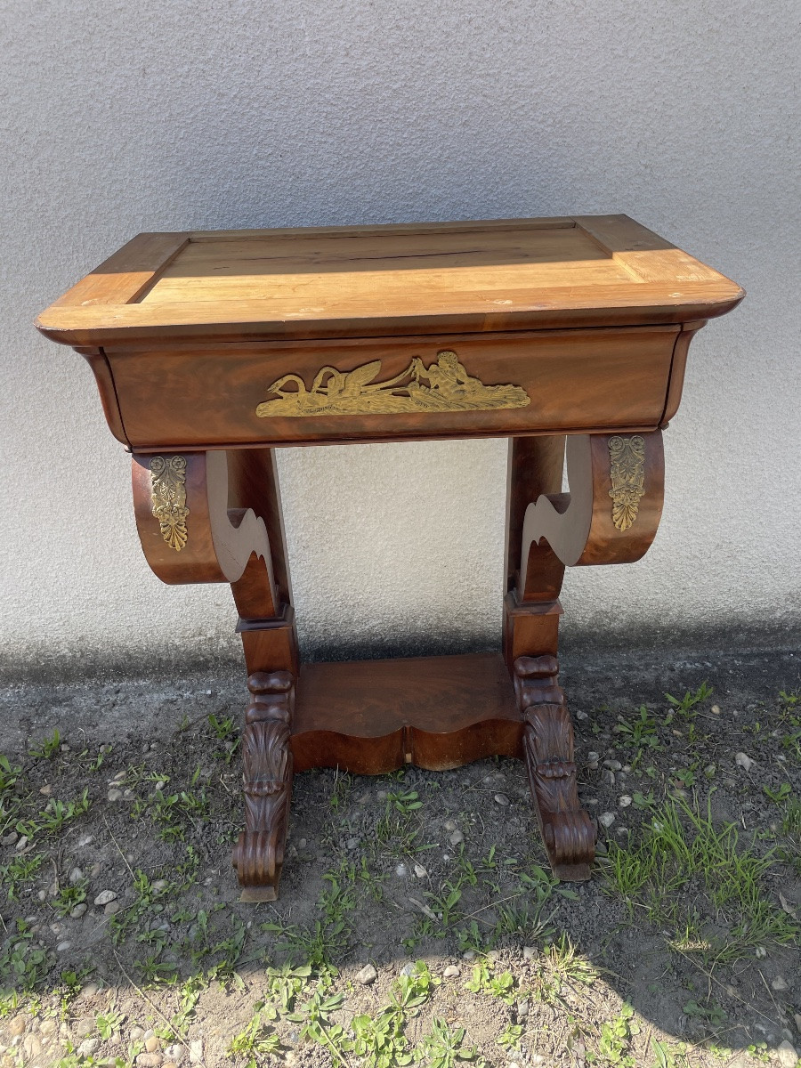 Petite console d’époque restauration -photo-2
