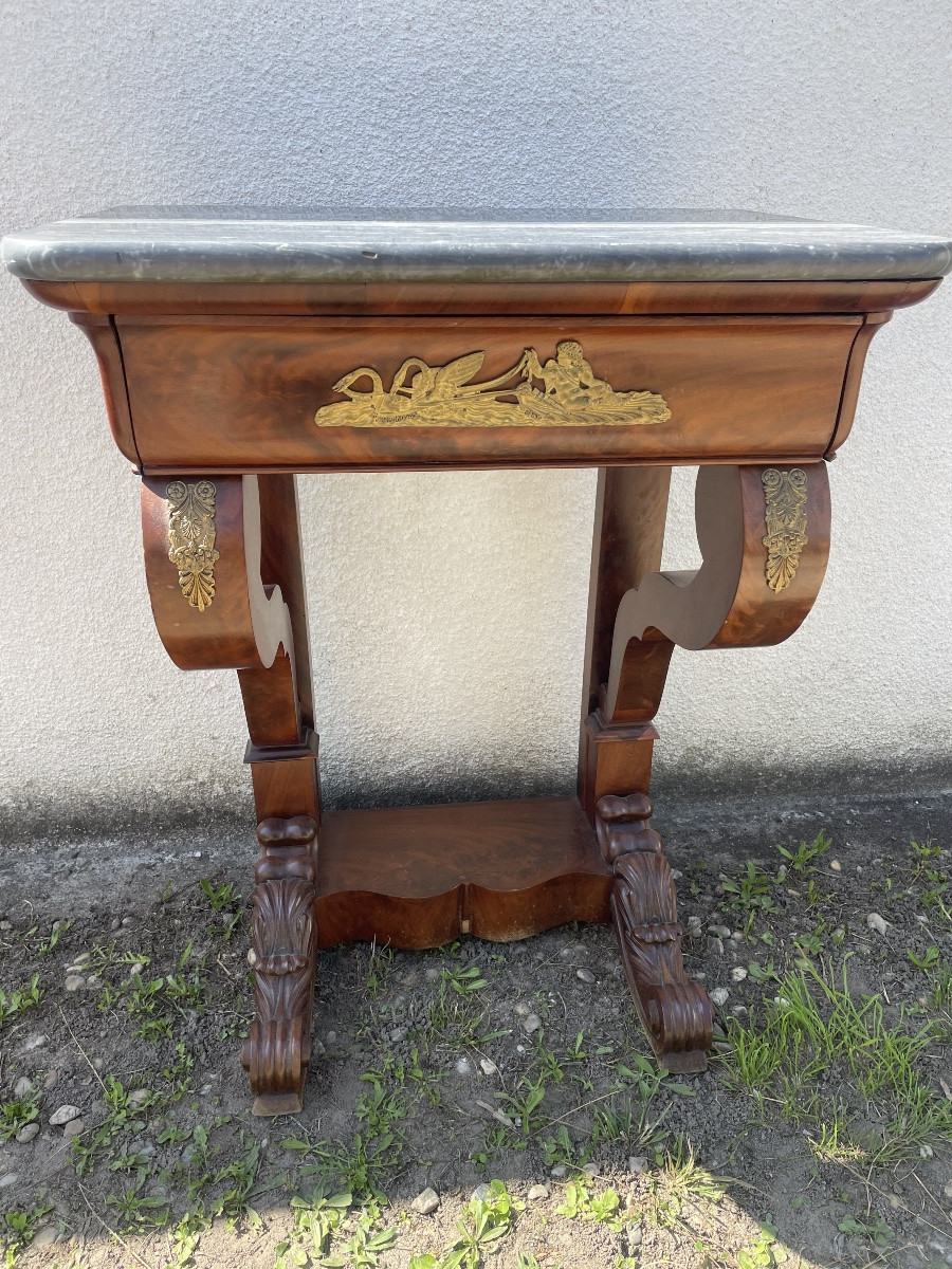 Petite console d’époque restauration -photo-8