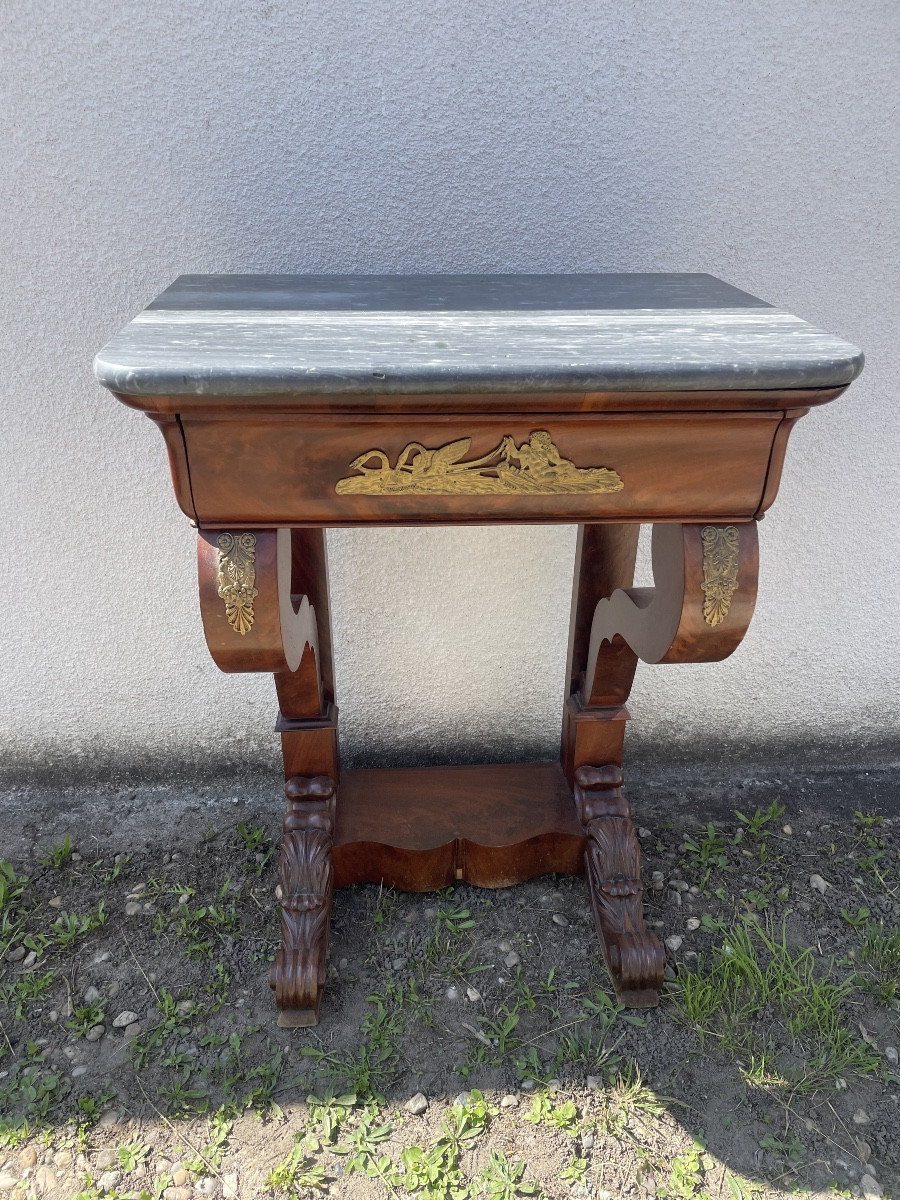 Petite console d’époque restauration 