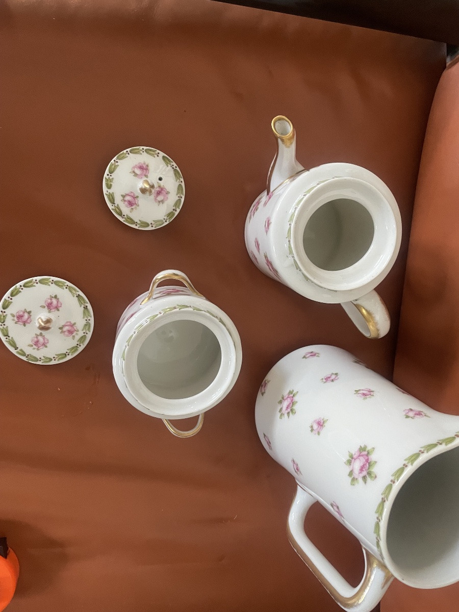 Service 3 pièces porcelaine de Théodore Haviland -photo-6