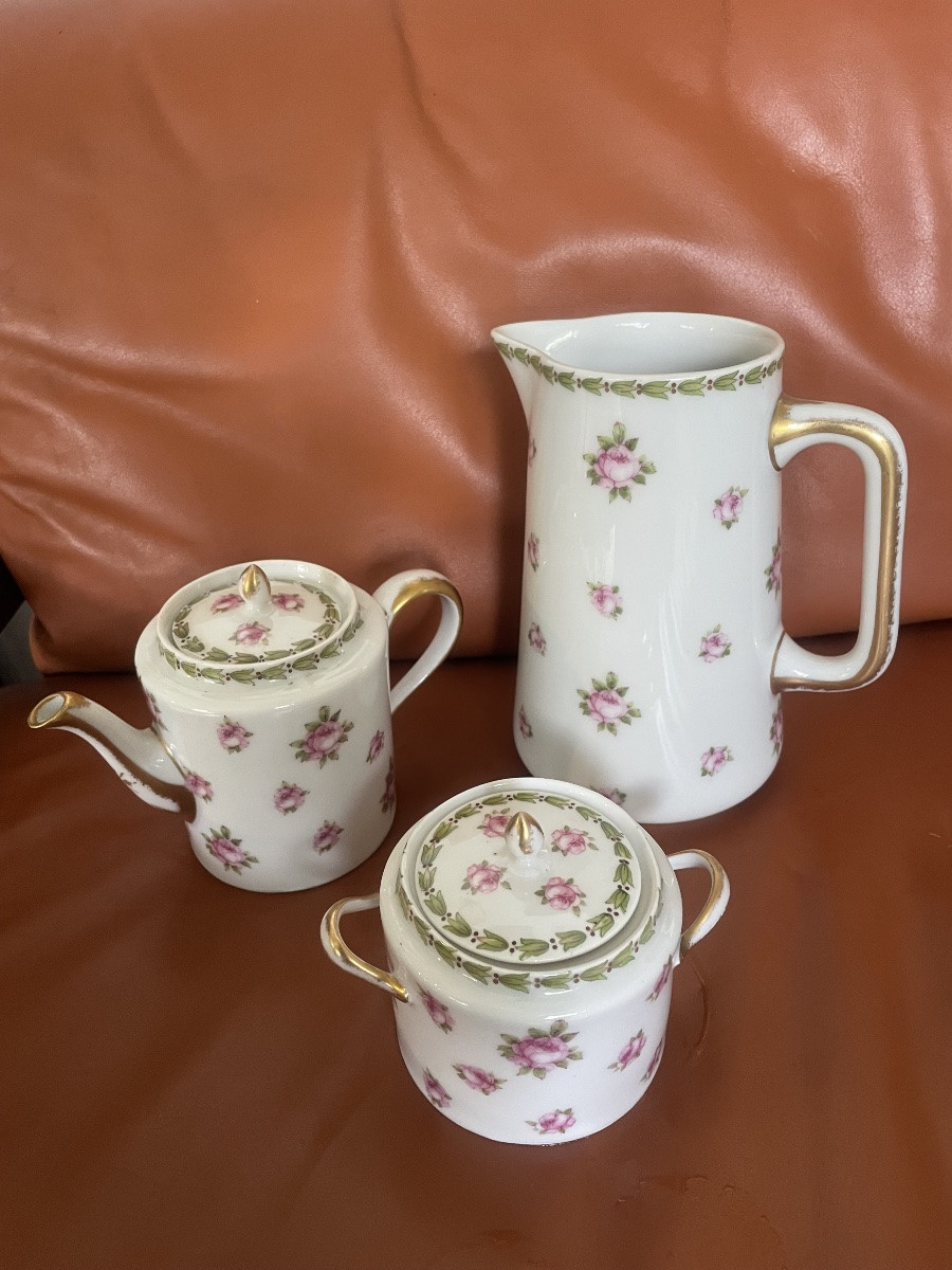 Service 3 pièces porcelaine de Théodore Haviland -photo-7