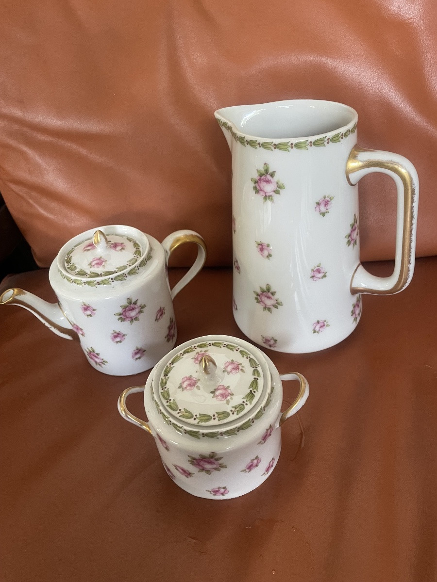 Service 3 pièces porcelaine de Théodore Haviland -photo-8