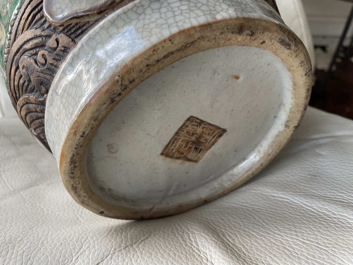 Grand vase de canton -photo-2