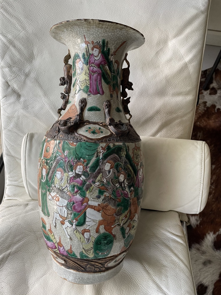 Grand vase de canton -photo-3
