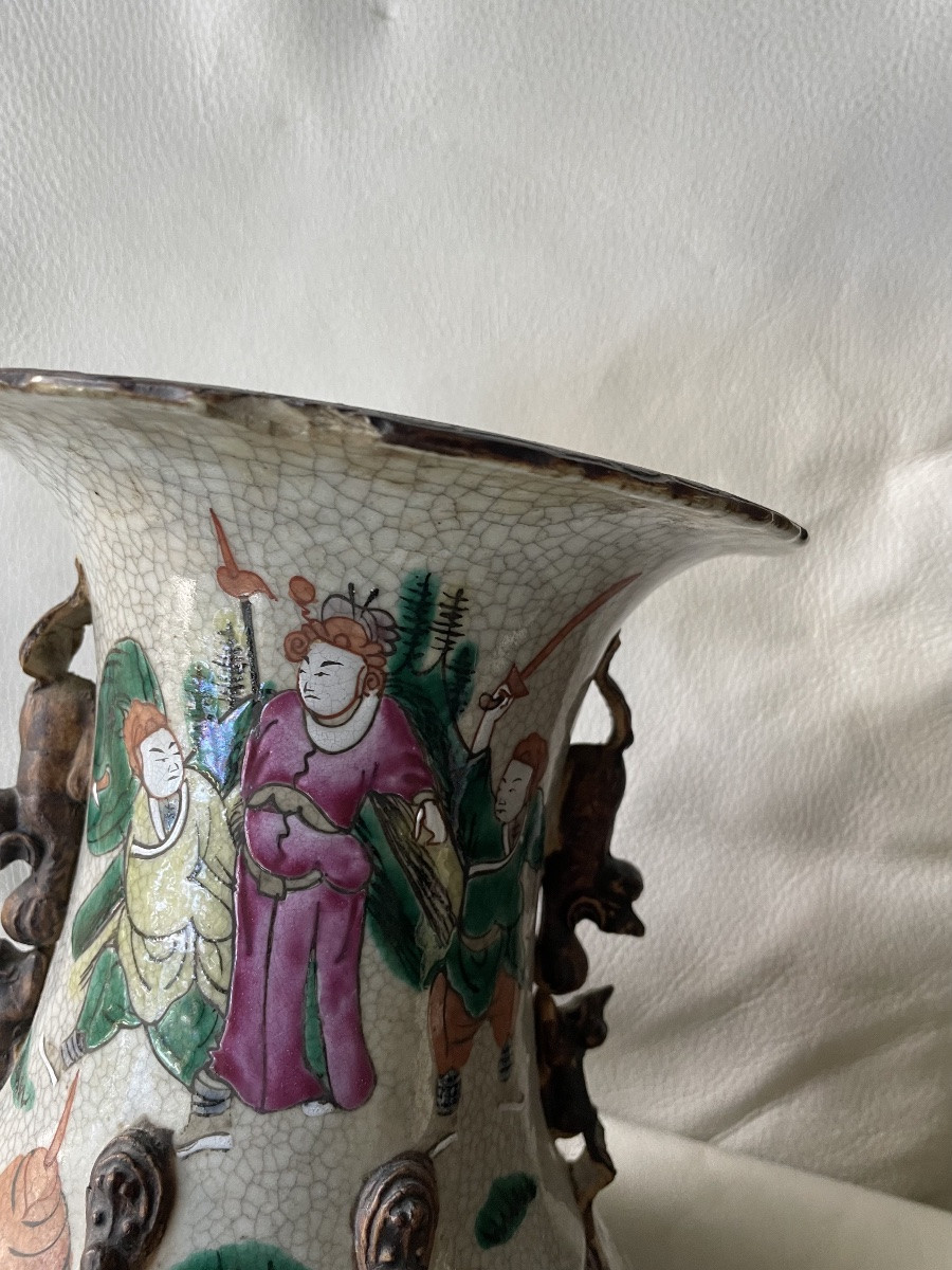 Grand vase de canton -photo-3