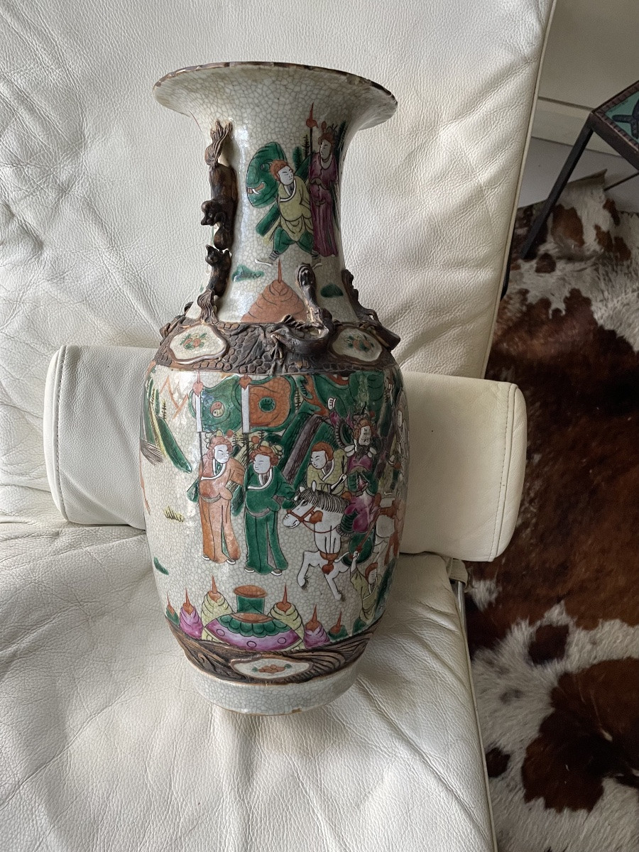 Grand vase de canton -photo-6