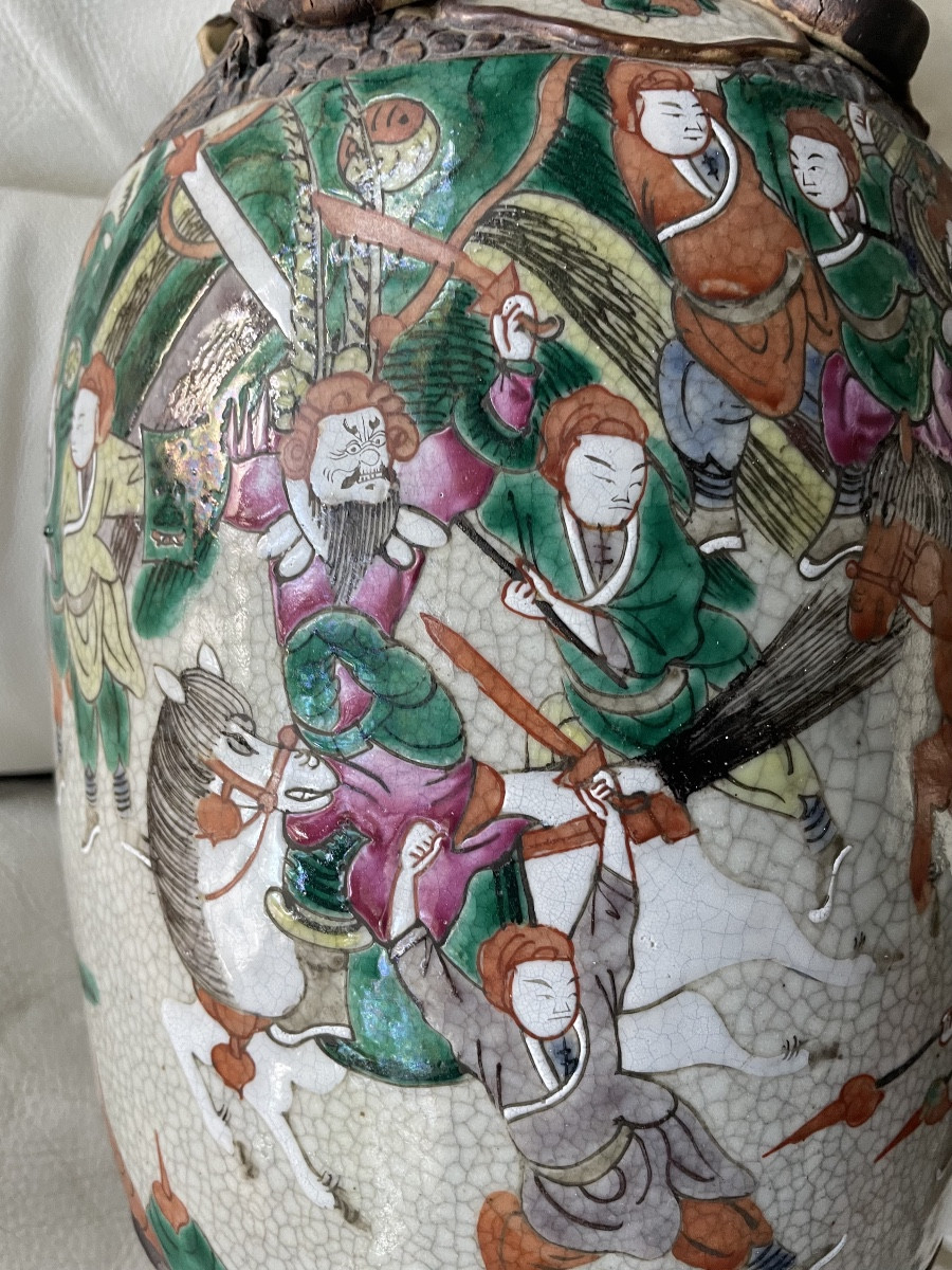 Grand vase de canton 