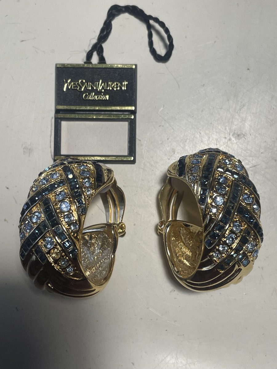 Yves St Laurent Earrings -photo-3