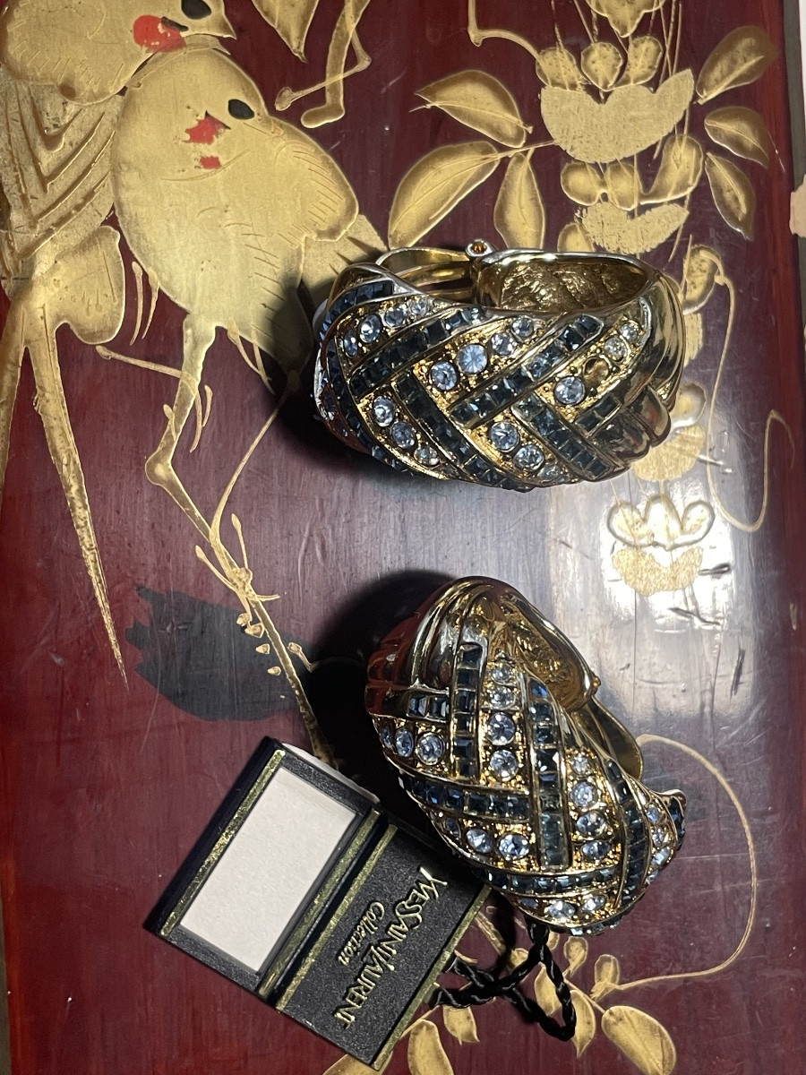 Yves St Laurent Earrings -photo-2