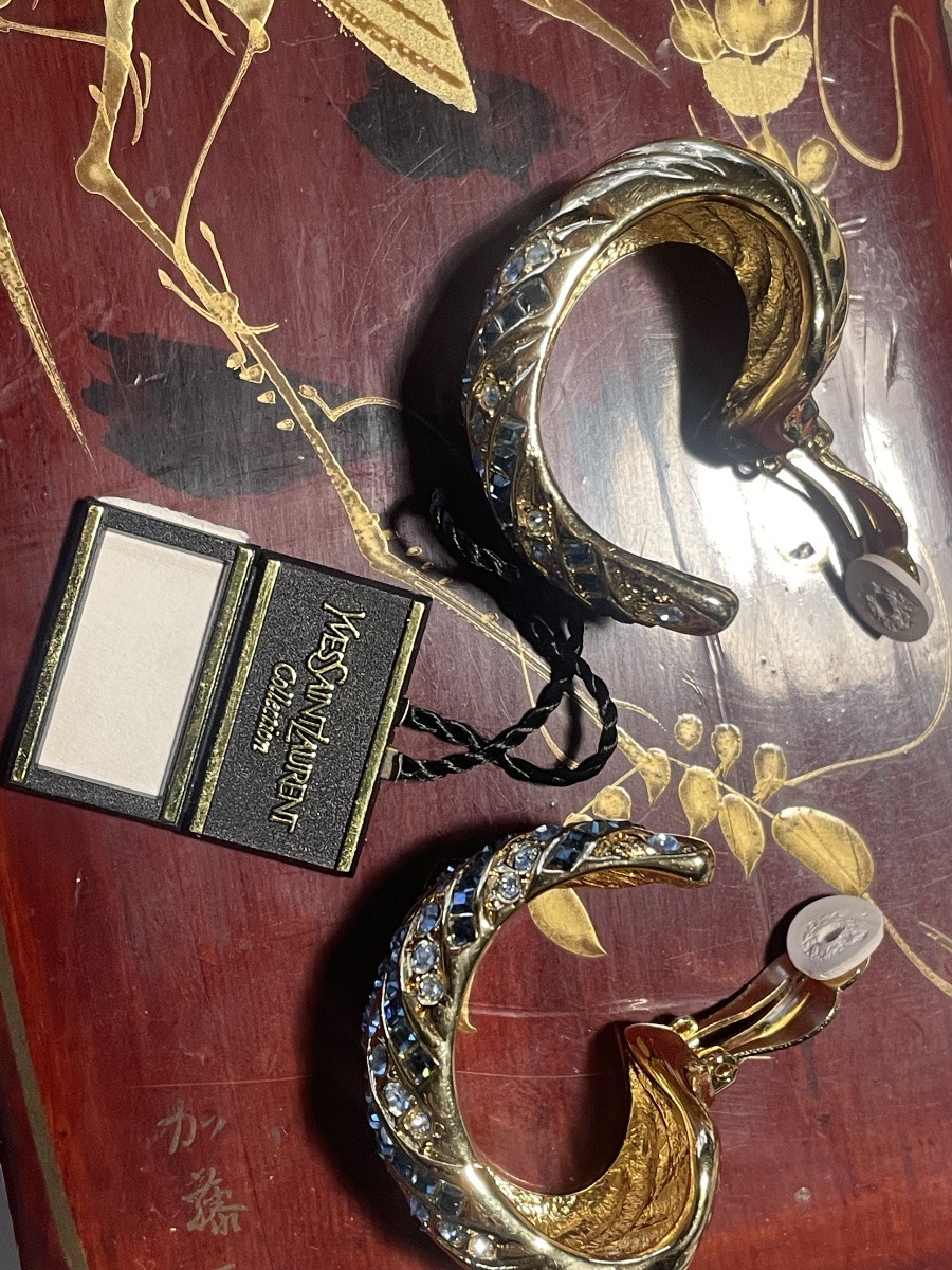Yves St Laurent Earrings -photo-4