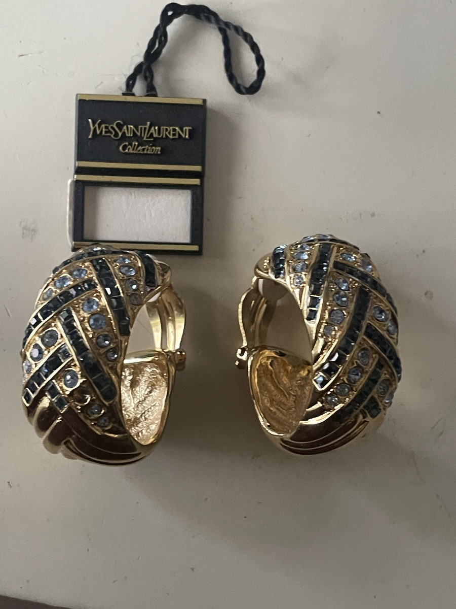 Yves St Laurent Earrings -photo-8