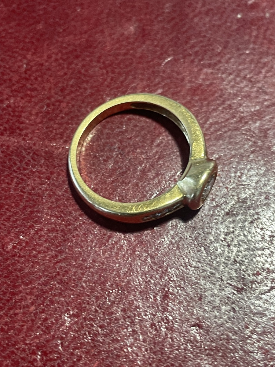 Gold And Diamond Ring -photo-3