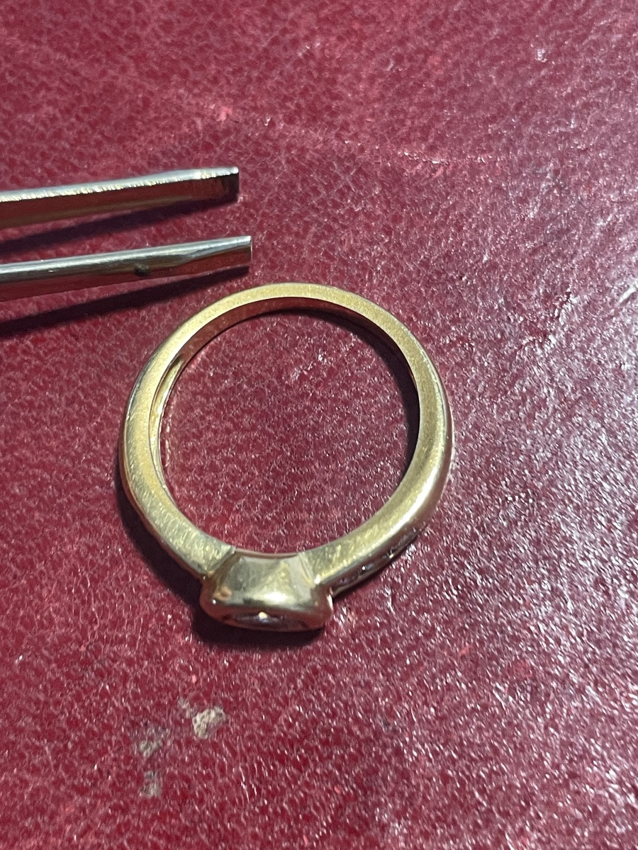 Gold And Diamond Ring -photo-8