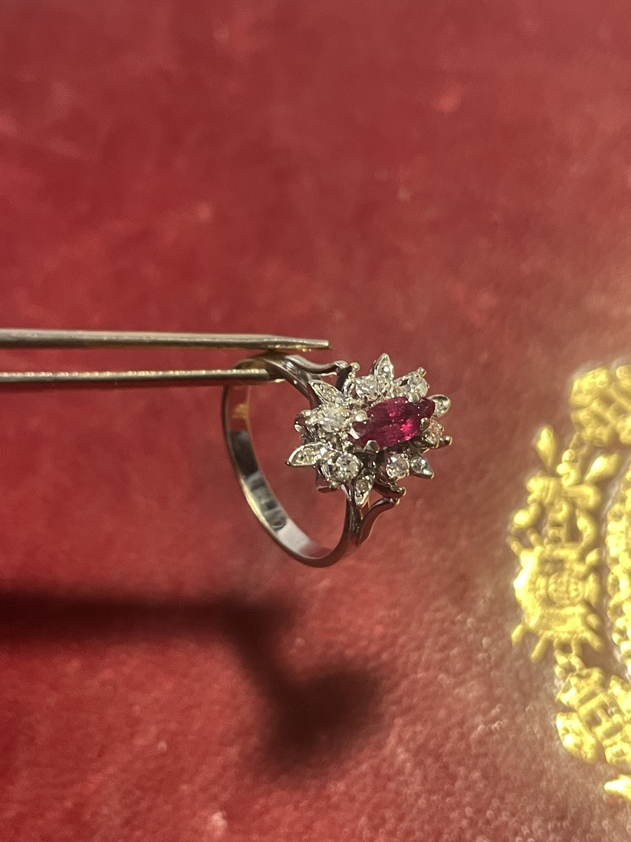 Gold And Diamond Ring -photo-4