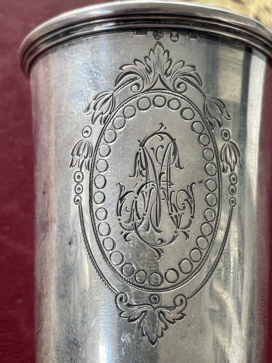 Timbale argent XVIII eme -photo-3