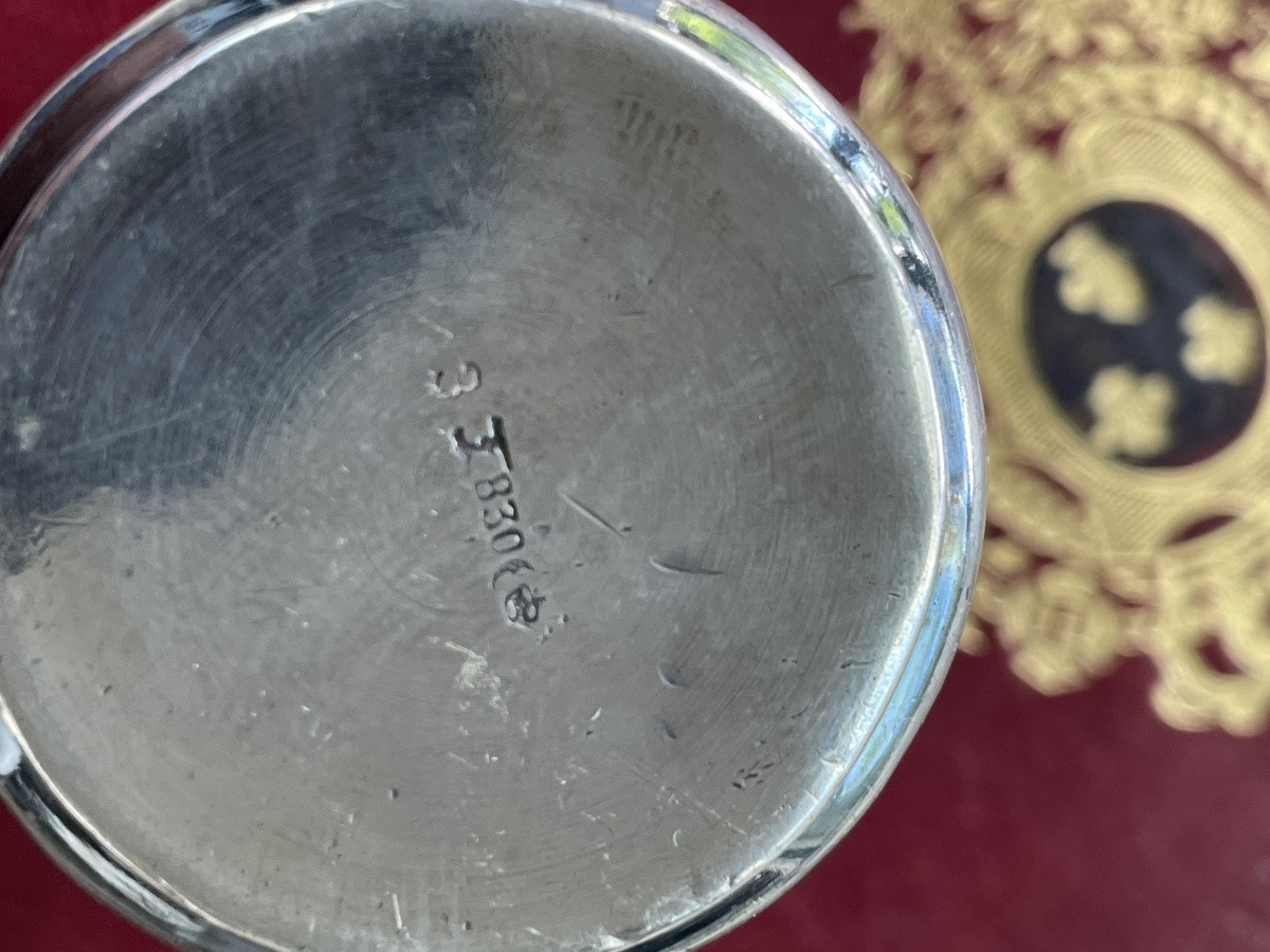 Timbale argent XVIII eme -photo-3