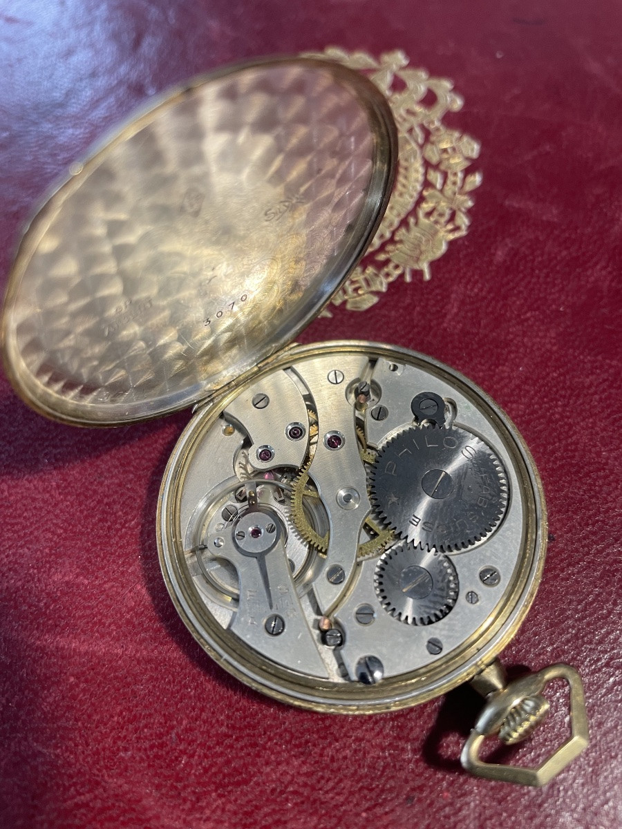 Caesar Gold Pocket Watch -photo-3