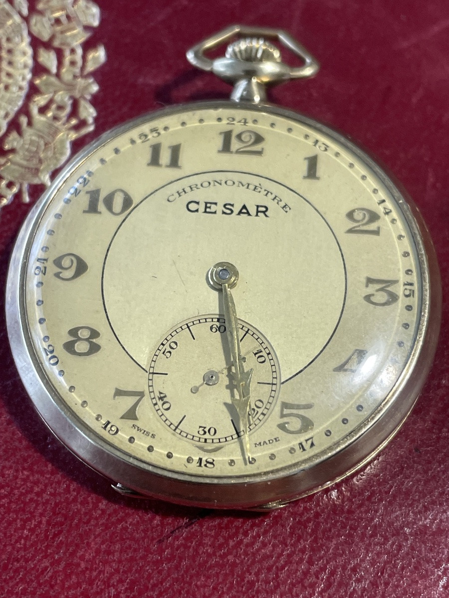 Caesar Gold Pocket Watch -photo-4