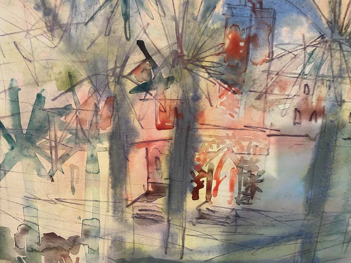 Aquarelle orientaliste -photo-5