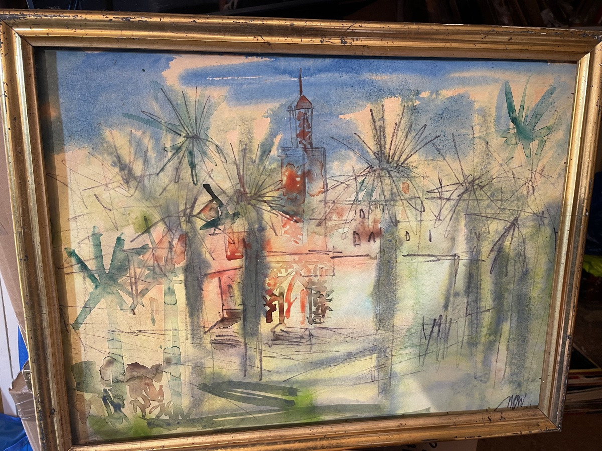 Aquarelle orientaliste -photo-8