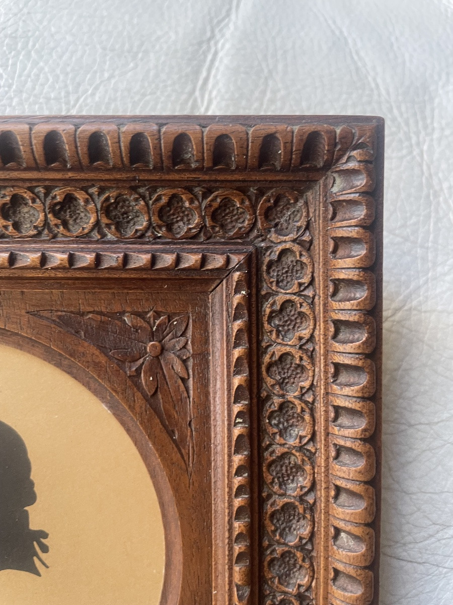 Cadre bois sculpté -photo-4